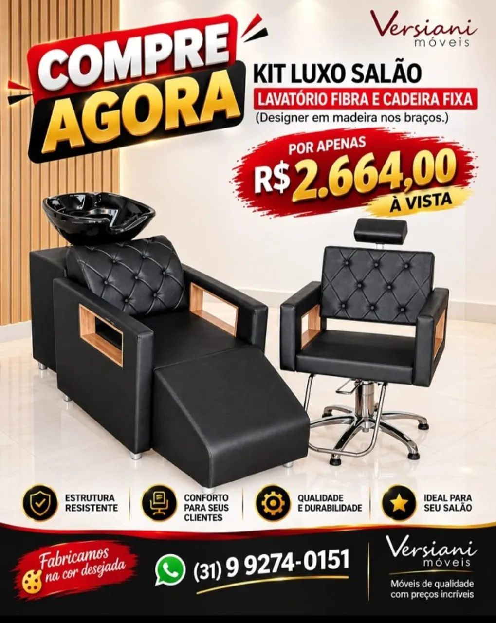 Móveis para cabeleireiro - Foto 2