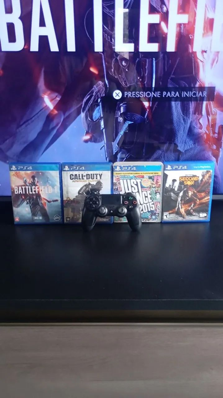 Ps4 com 4 jogos  - Foto 3