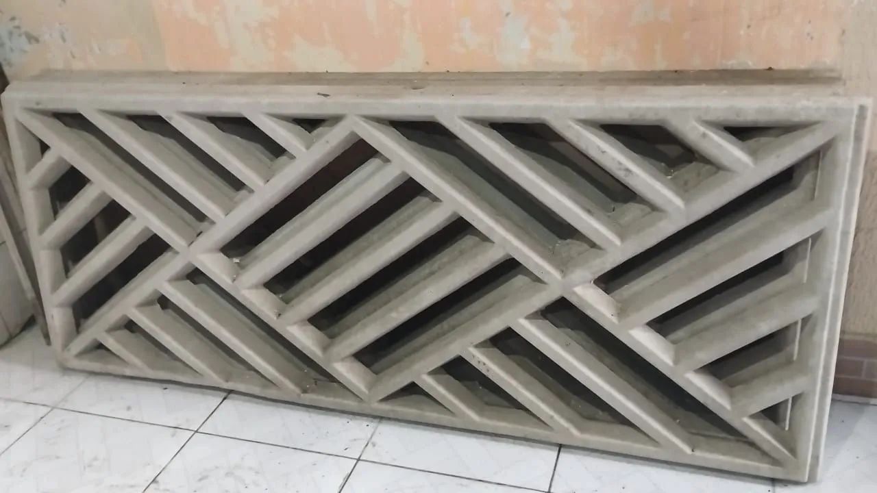 Grade de concreto 0,80 X 2,00
