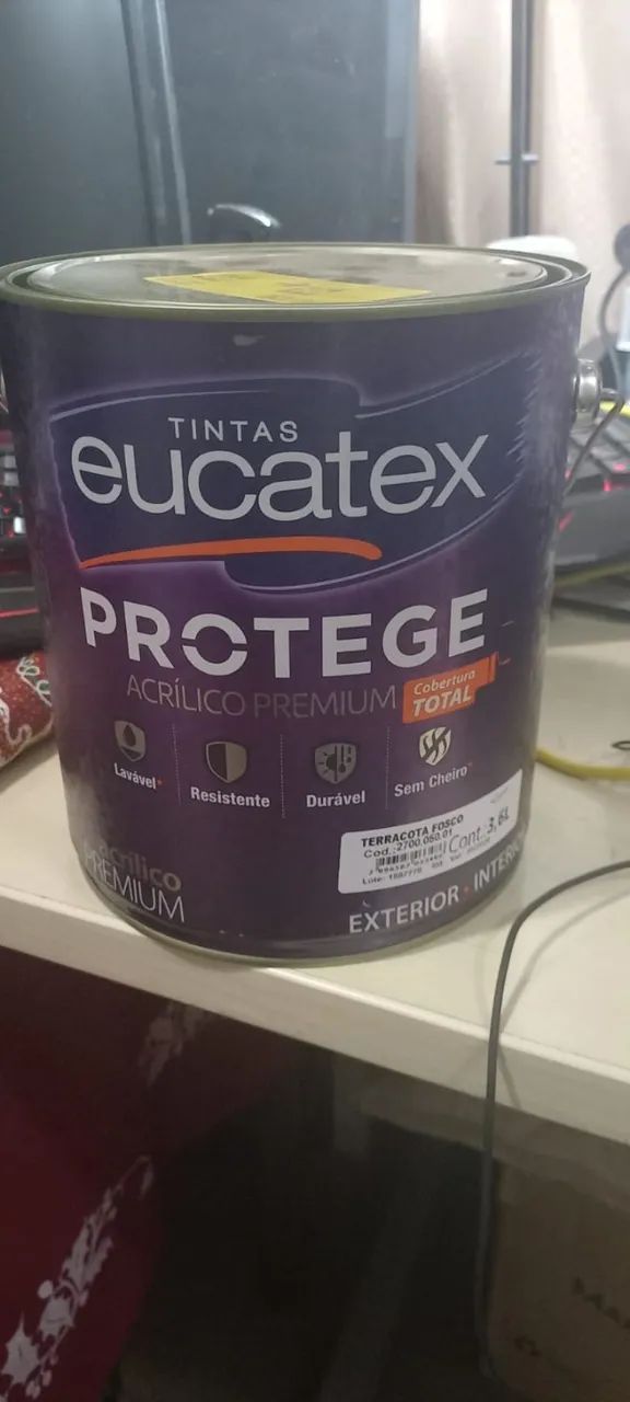 Lata de Tinta TerraCota 3.6L