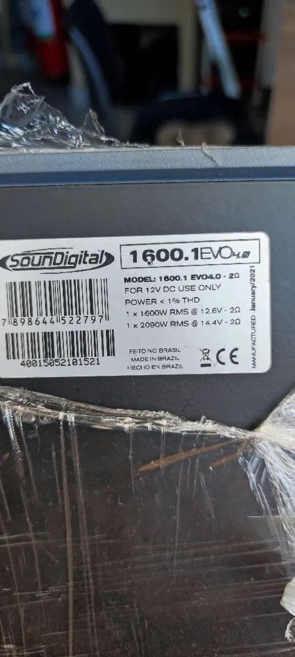 Caixa de som Com módulo e porta fusível  - Foto 3