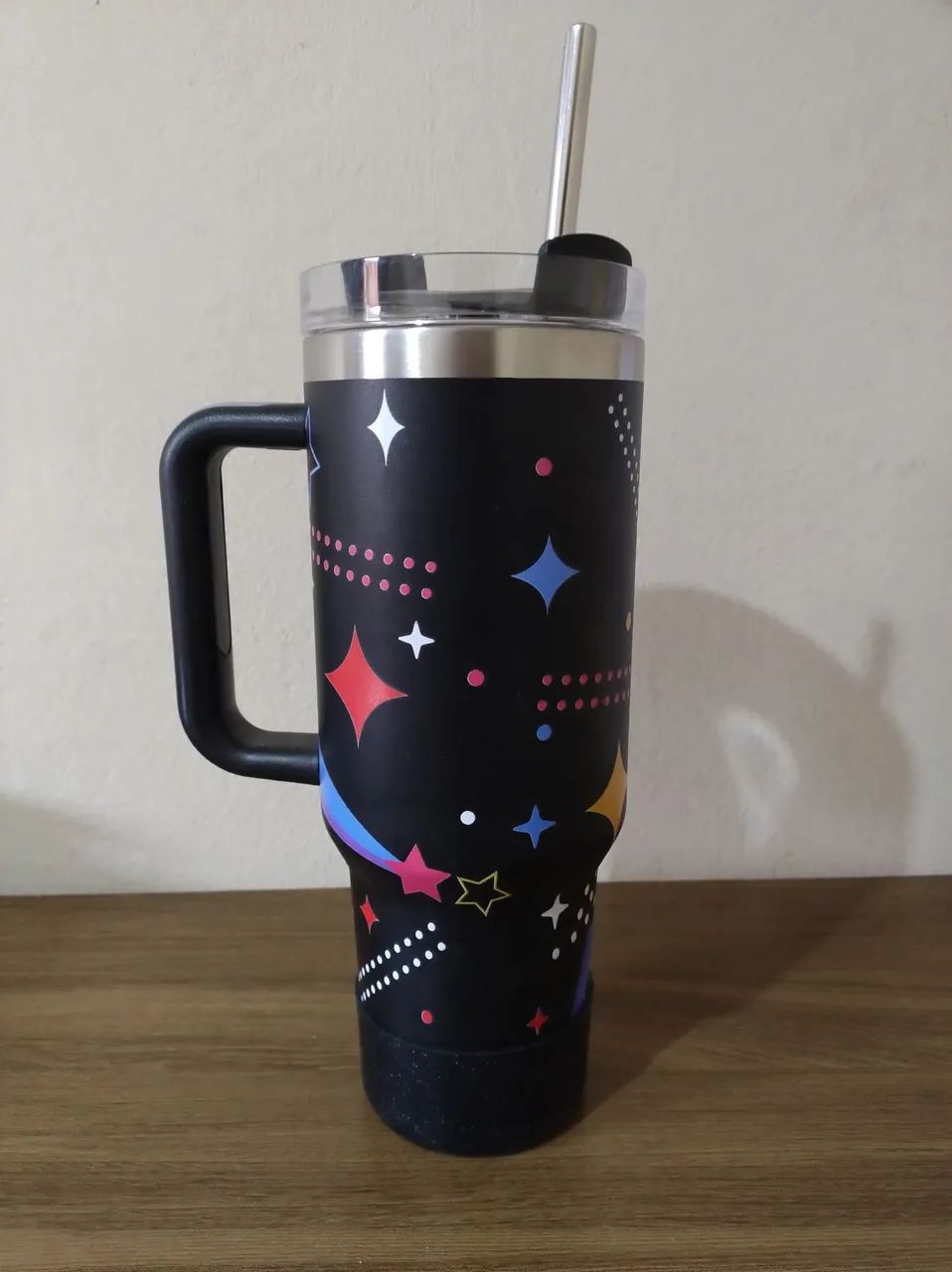 Copo Térmico com Canudo 1200ml - Foto 2