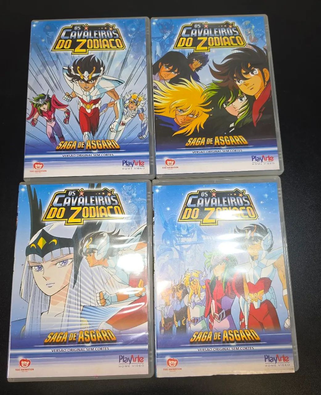 Box Completo Os Cavaleiros do Zodíaco - Clássico (21 DVDs