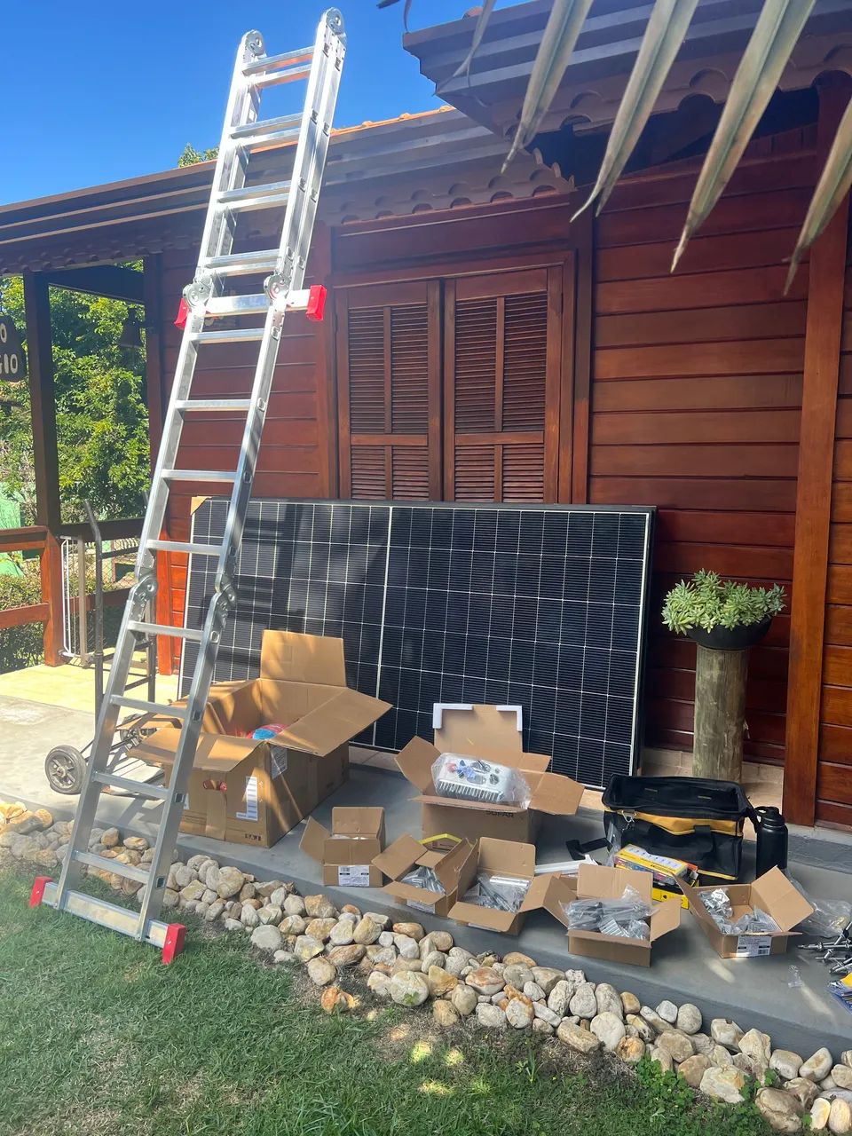 Sistema de Energia Solar instalado - Foto 3