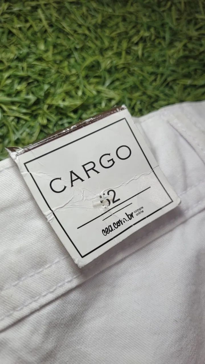 Bermuda Cargo Tam 52 Sem Uso - Foto 3