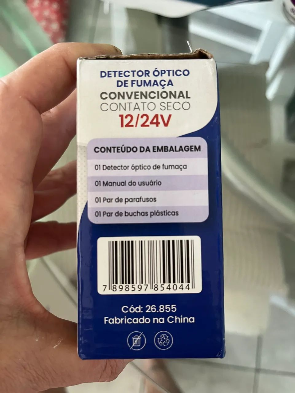 Detector de fumaça marca Segurimax - Foto 2