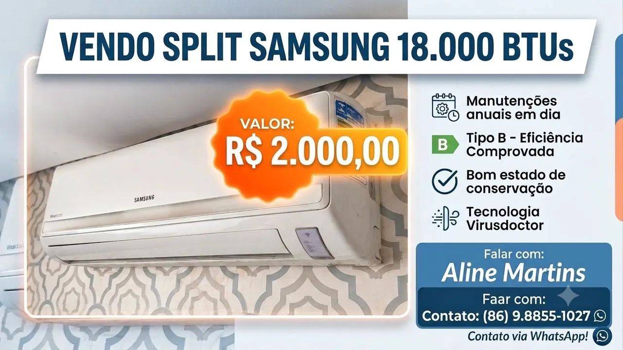 Split 18.000 btus