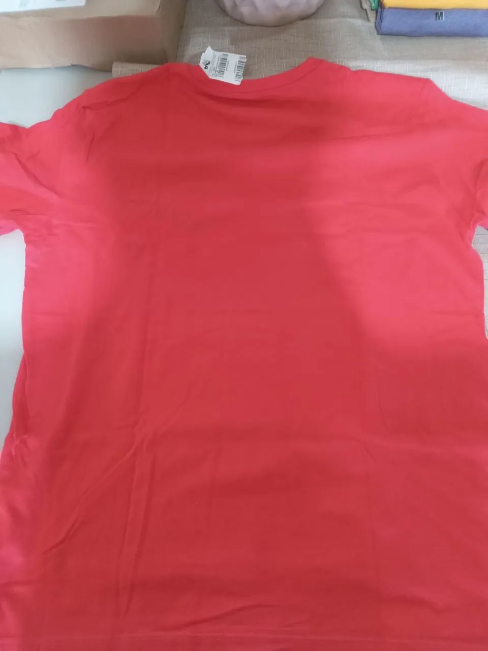 CAMISETA VERMELHA NOVA TAMANHO G - Foto 5