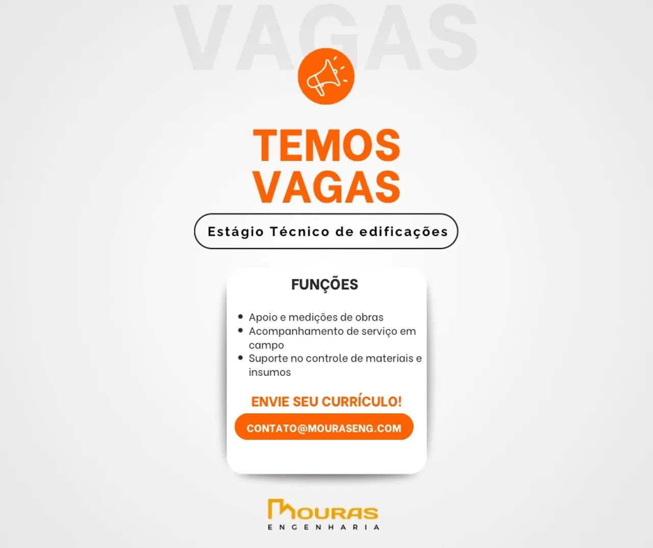 Estágio Técnico em edificações 