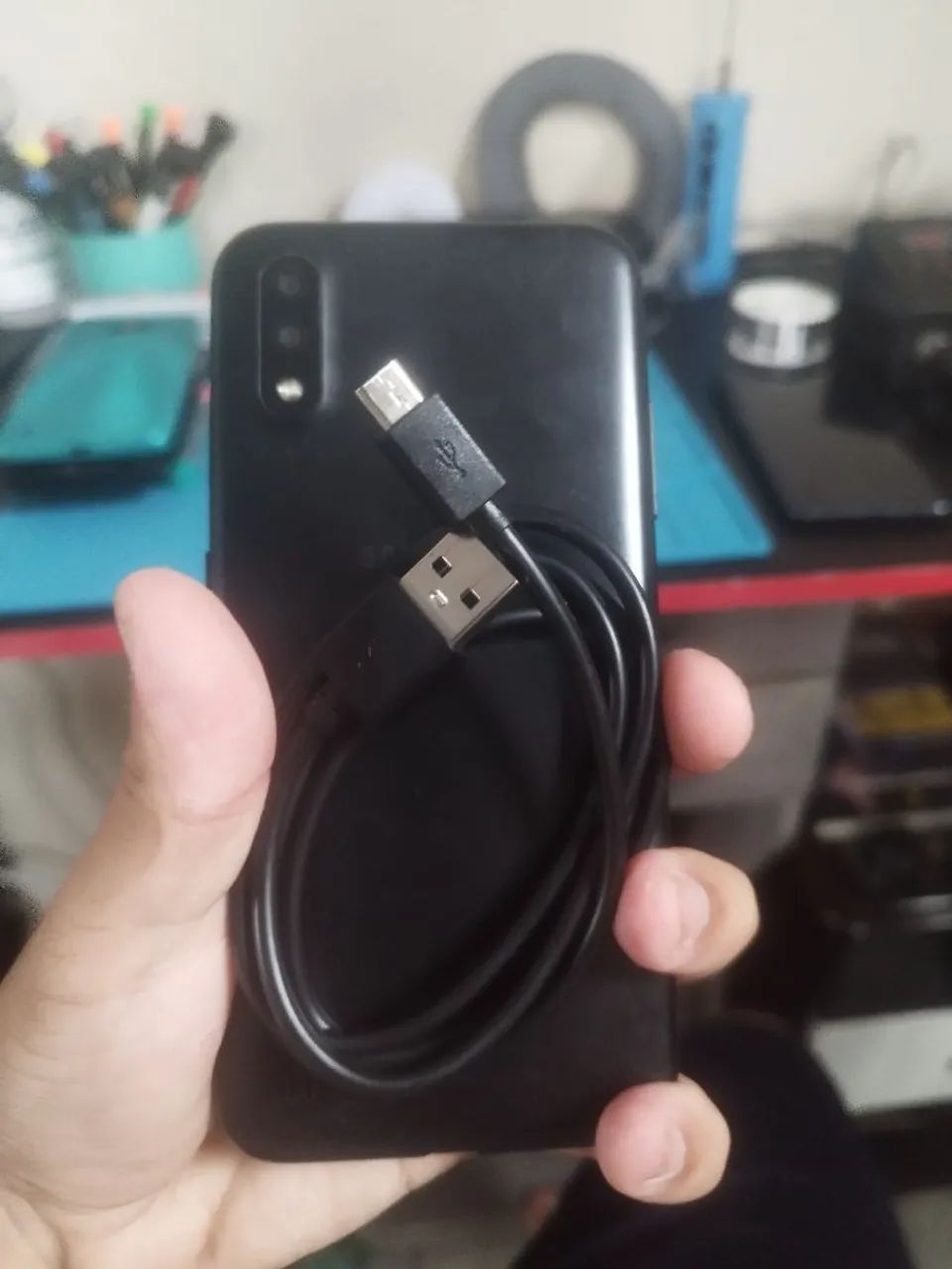 Samsung Galaxy A01 - Cor Preta - Foto 3