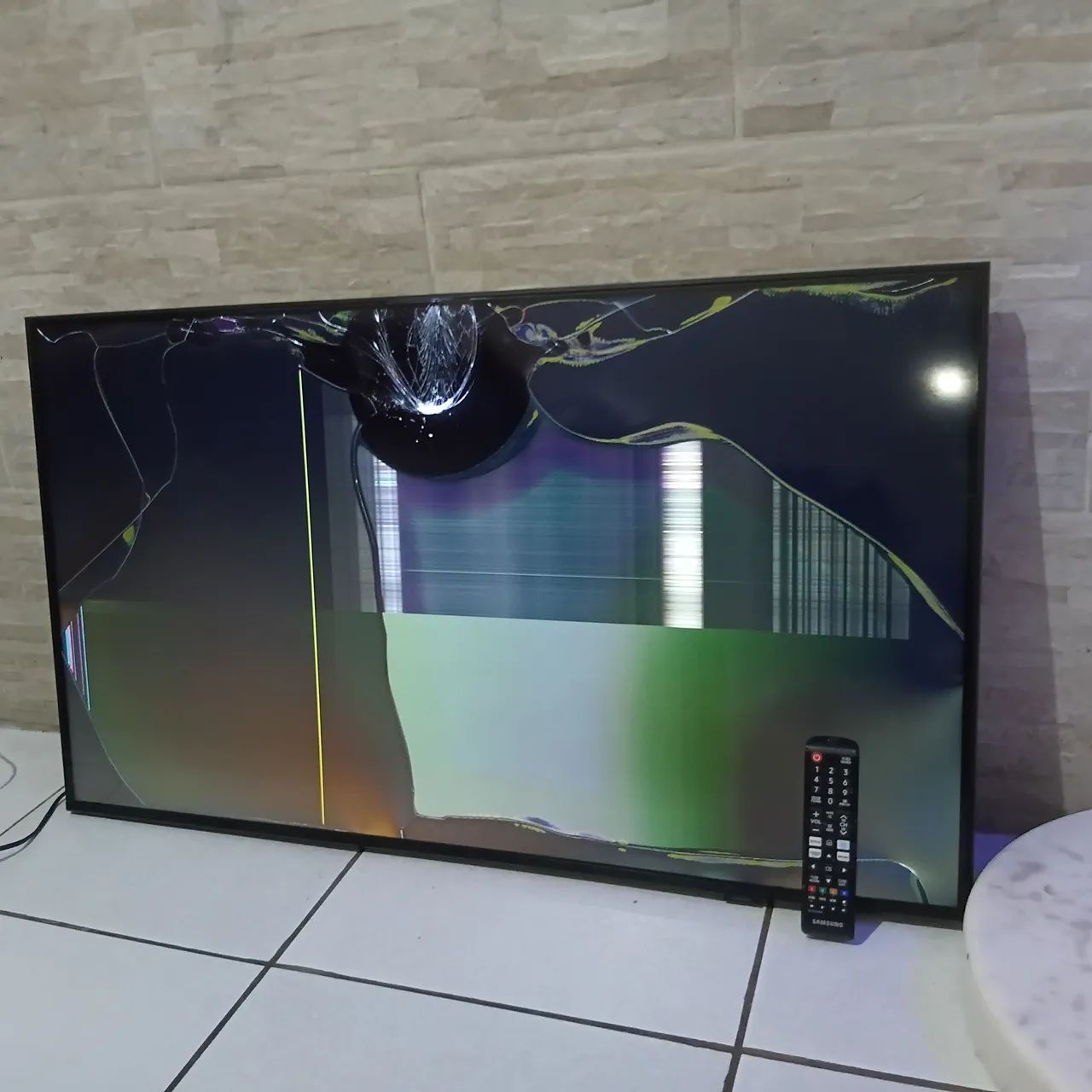 TV Smart  sansung ( tela quebrada)