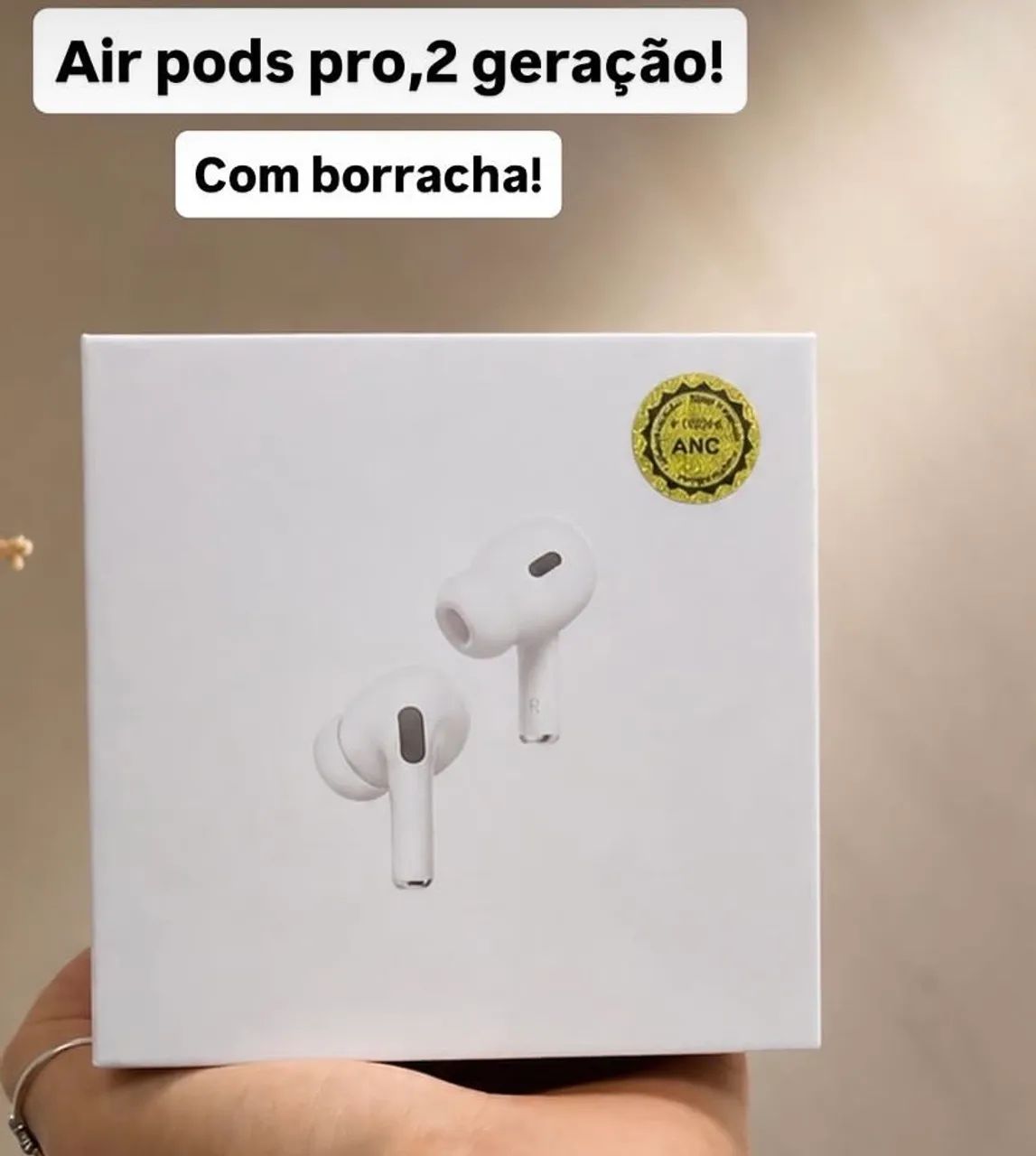AirPods Pro com borracha - Fones de Ouvido - Samambaia Sul