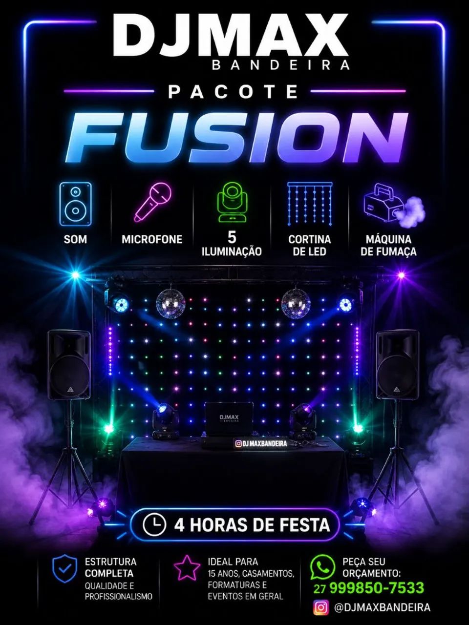 DJ iluminação plataforma 360 - Foto 3