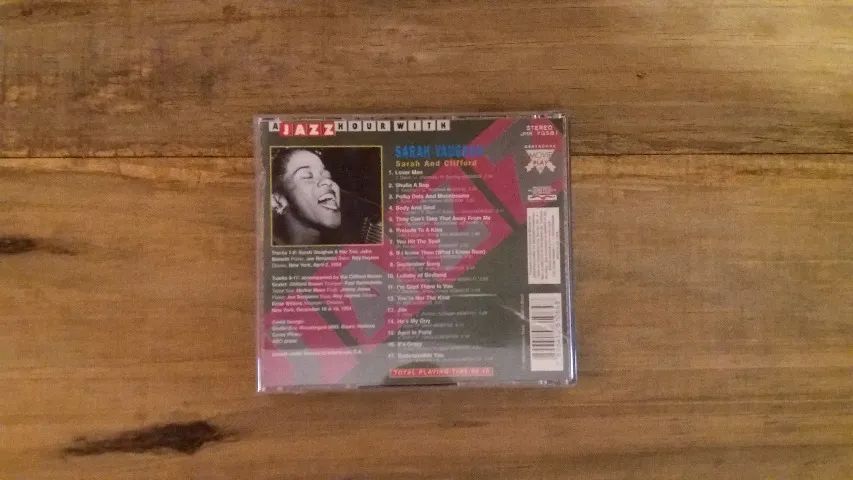 CD  - Sarah Vaughan - Sarah And Clifford - Foto 2
