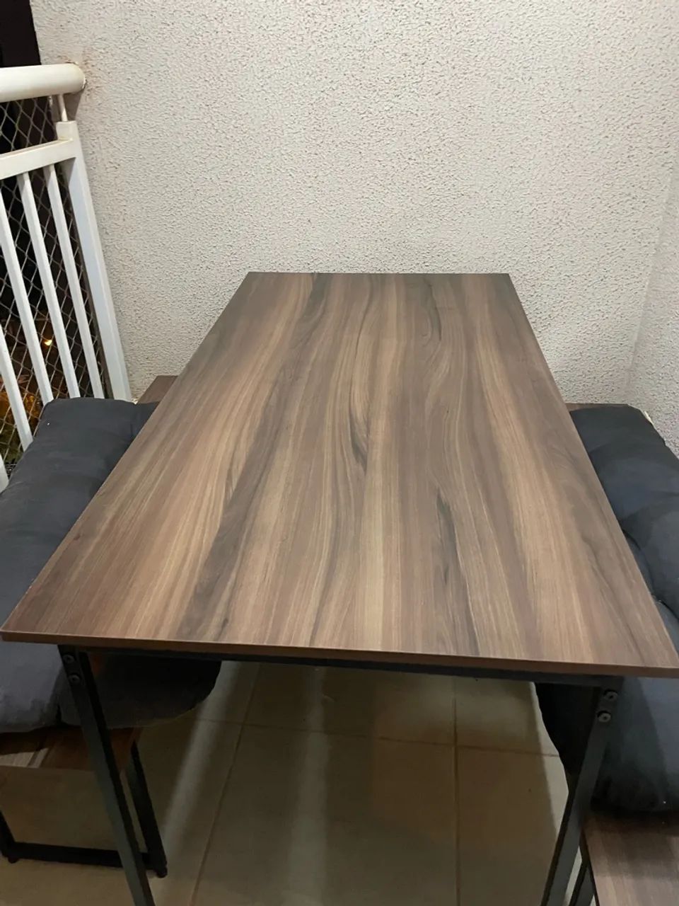 Mesa Jantar Industrial c/ 2 bancos