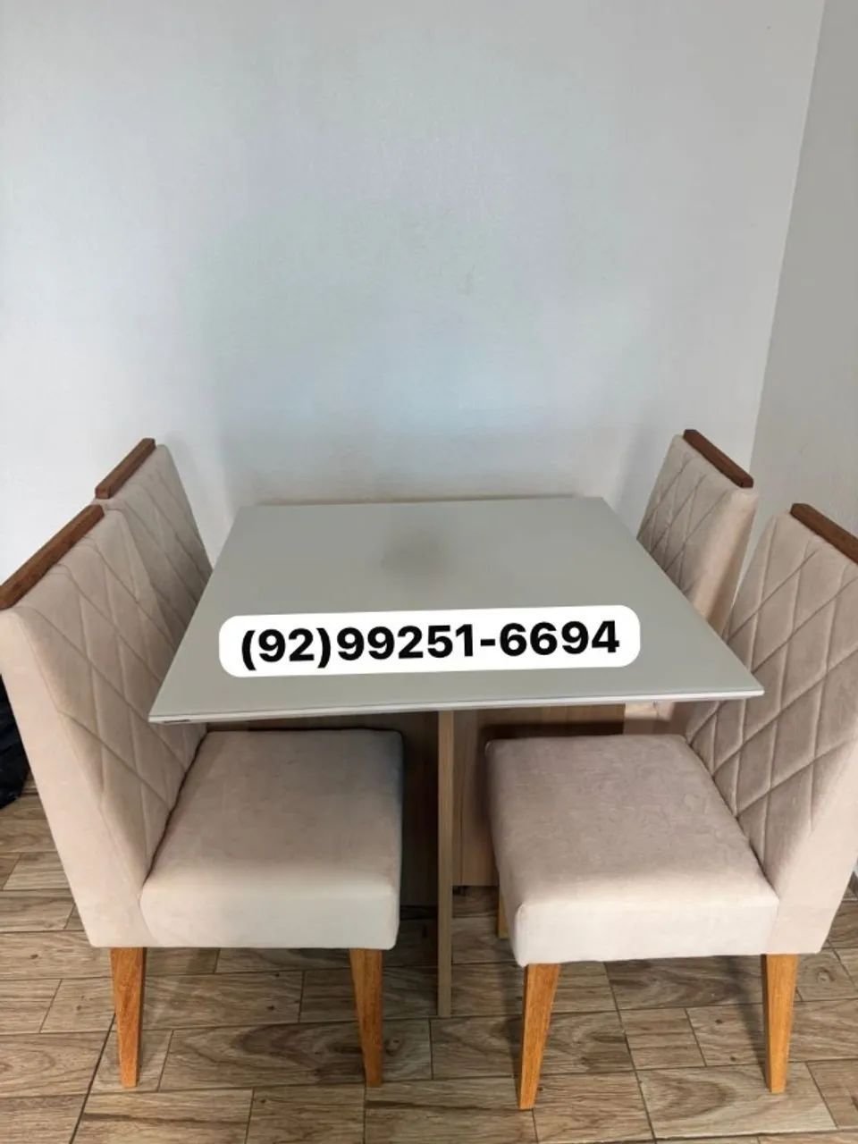 mesa de jantar 4 lugares com entrega