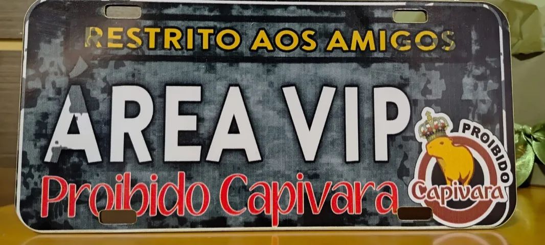 Placa decorativa em mdf