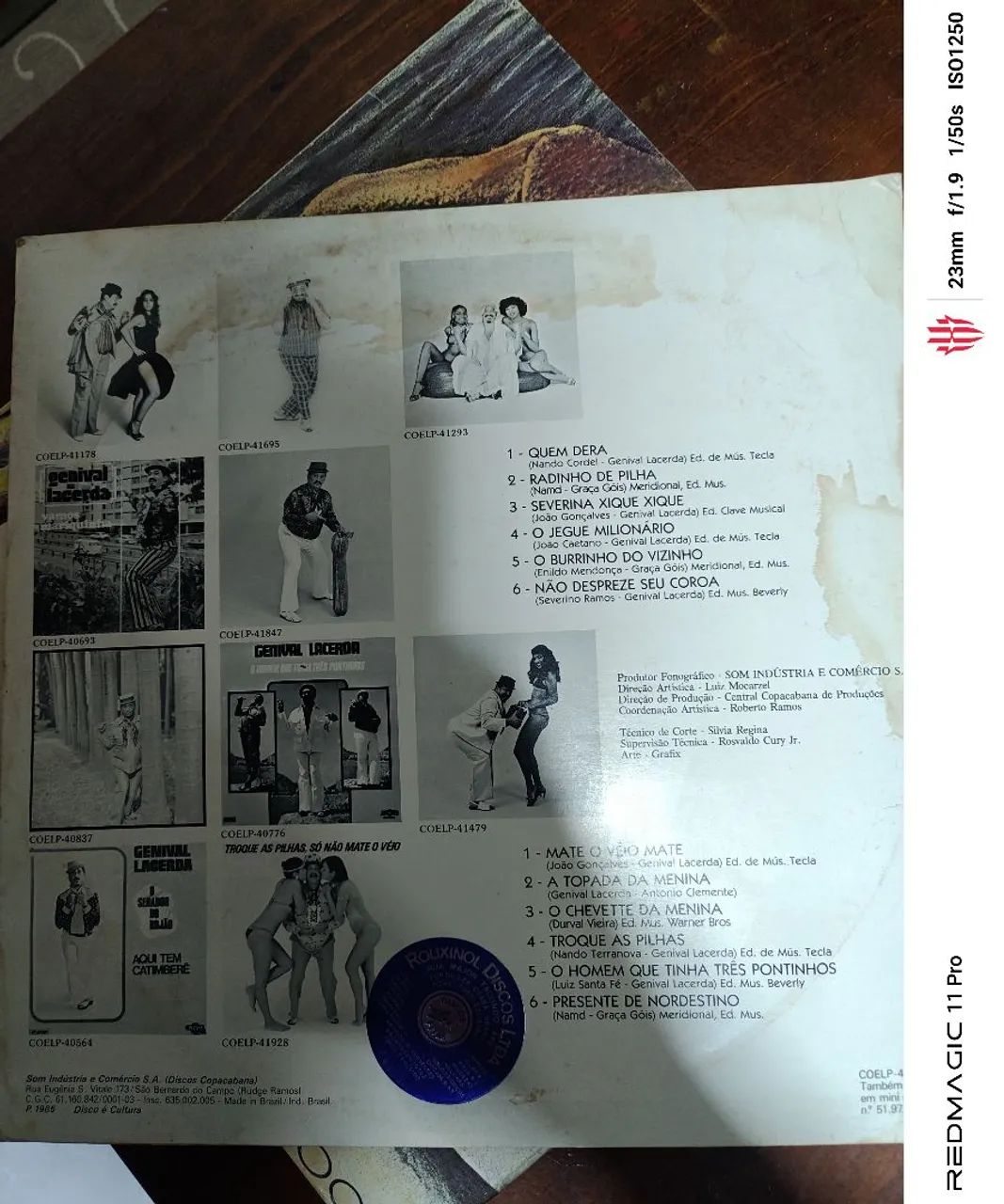 LP Os Grandes Sucessos de Genival Lacerda  - Foto 2