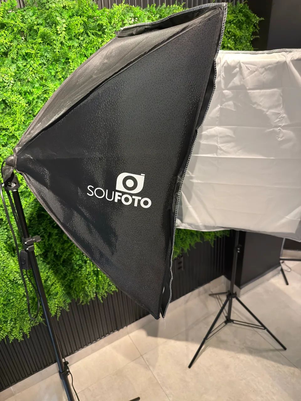 Kit de Softbox com lâmpadas dimerizáveis  - Foto 3