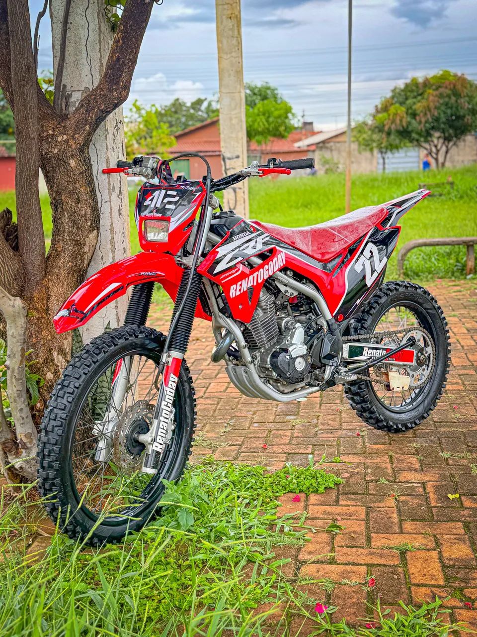CRF 250F / 2024/ CHEIA DE ACESSÓRIOS / PEGO CRF 230 NA TROCA - Foto 6
