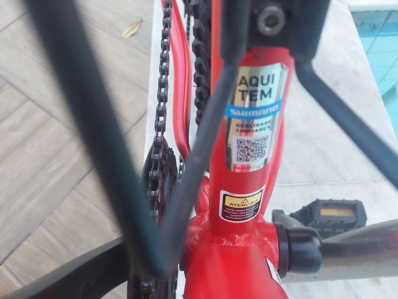 Bike oggi 8.0 elétrica híbrida super nova tenho nota fiscal manual copia de chaves. - Foto 3