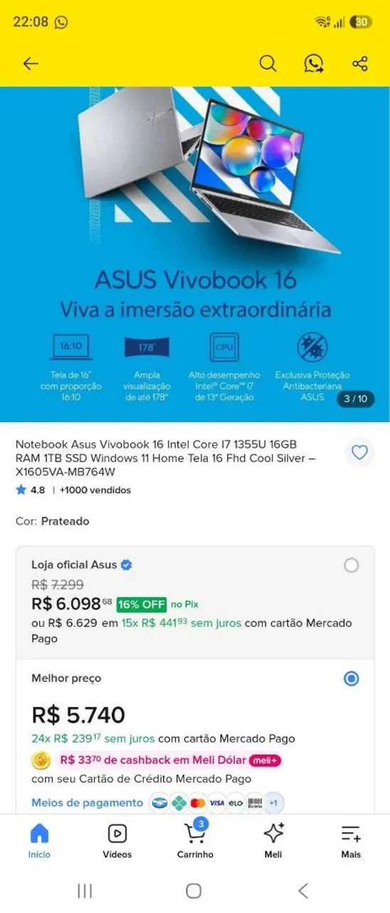 asus vivobook 16 17 13th - Foto 3