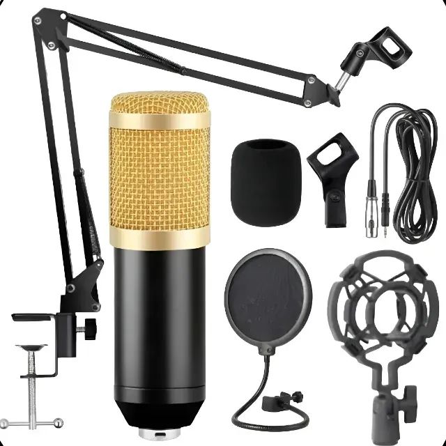 Microfone Profissional Para Gravações e Podcasts - Foto 2