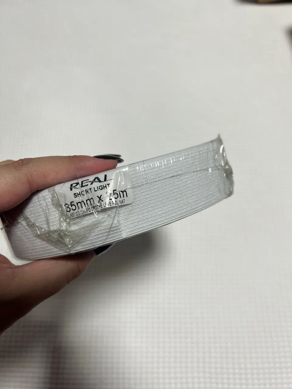Caixa com 20 rolos de elástico 35mm com 25 metros - Foto 3