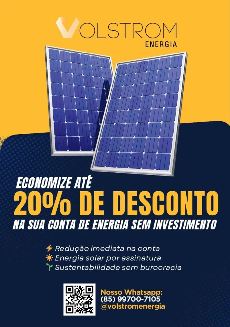 Economize Até 20% na Sua Conta de Energia com a Volstrom Energia?