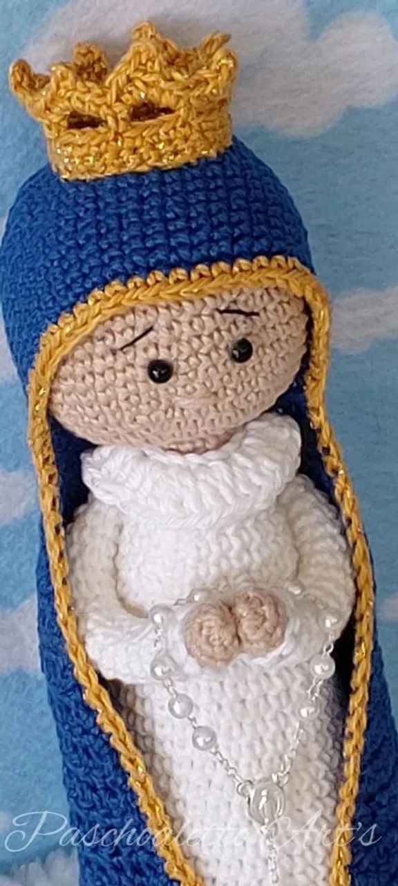 Amigurumi Nossa Senhora  - Foto 3
