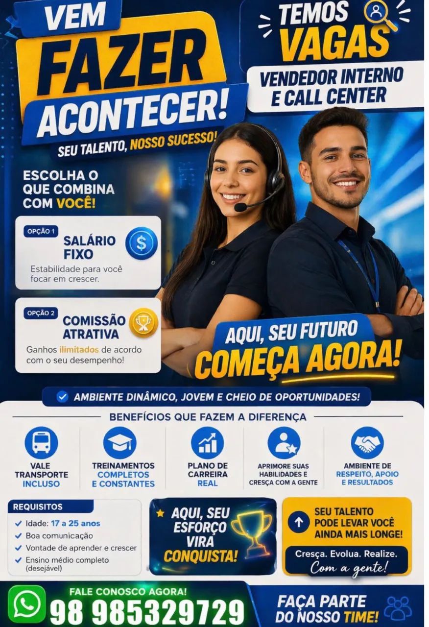 Não perca essa oportunidade!!