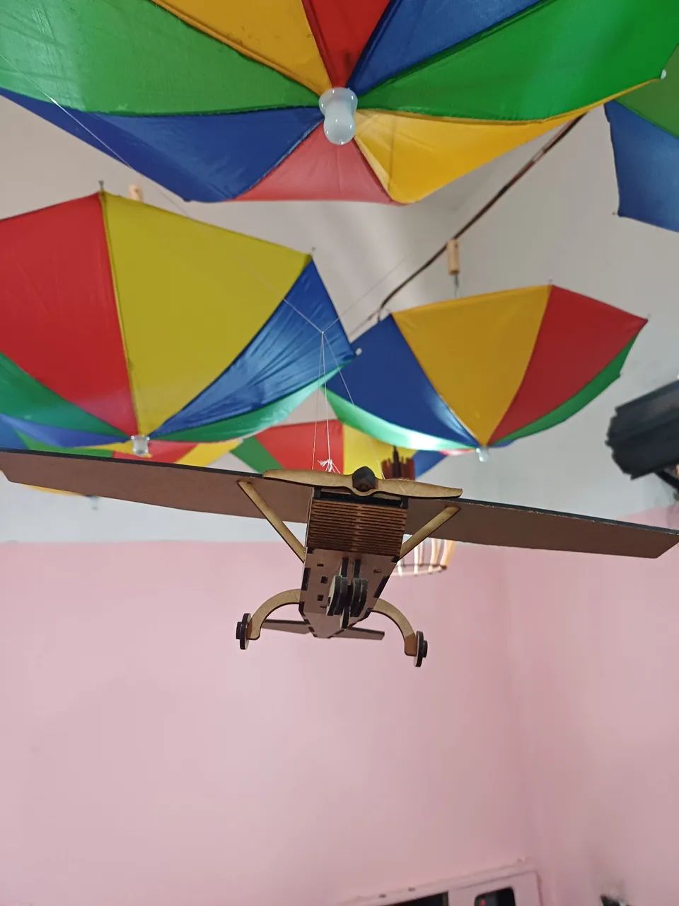 Avião decorativo mdf - Foto 5