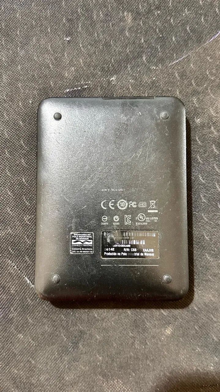 Armazéns Externo WD 1TB - Foto 2