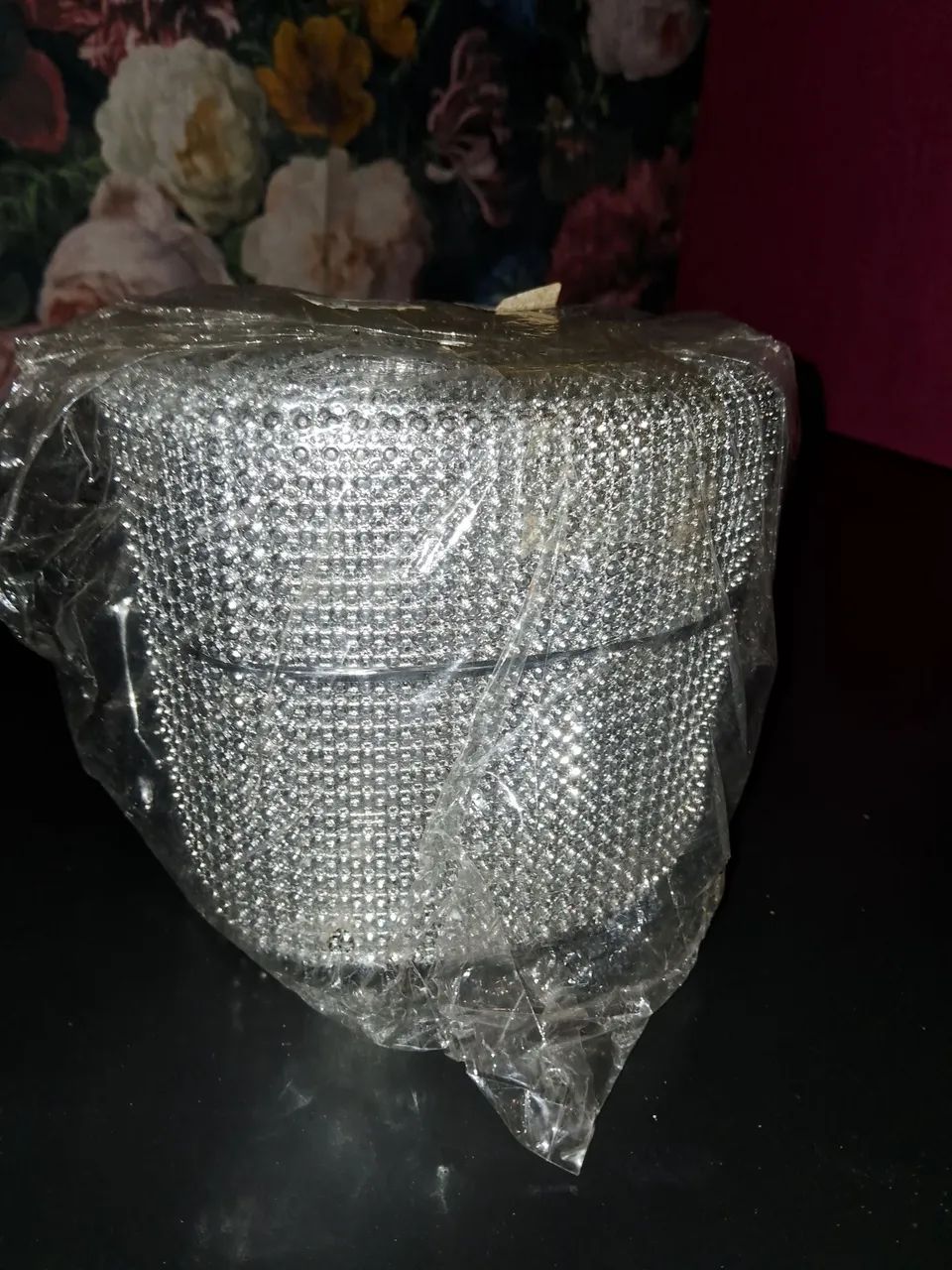 Faixa de manta de strass