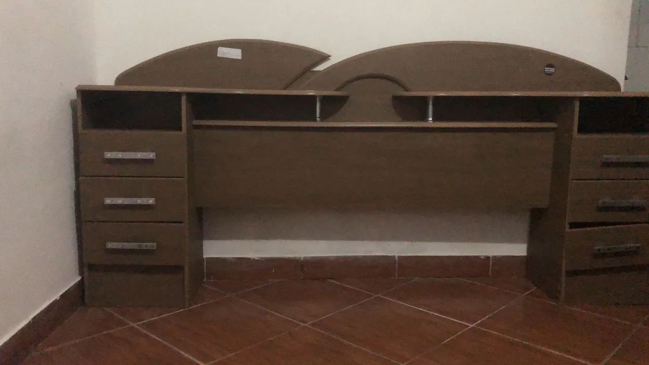 Cabeceira de cama de madeira  - Foto 2