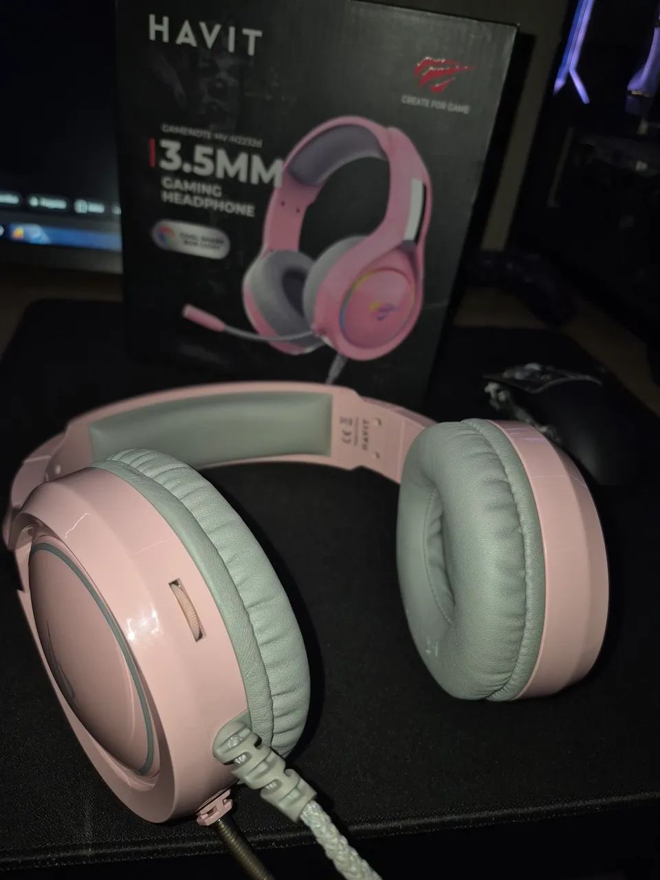 Headset havit Rosa H2232d - Foto 4