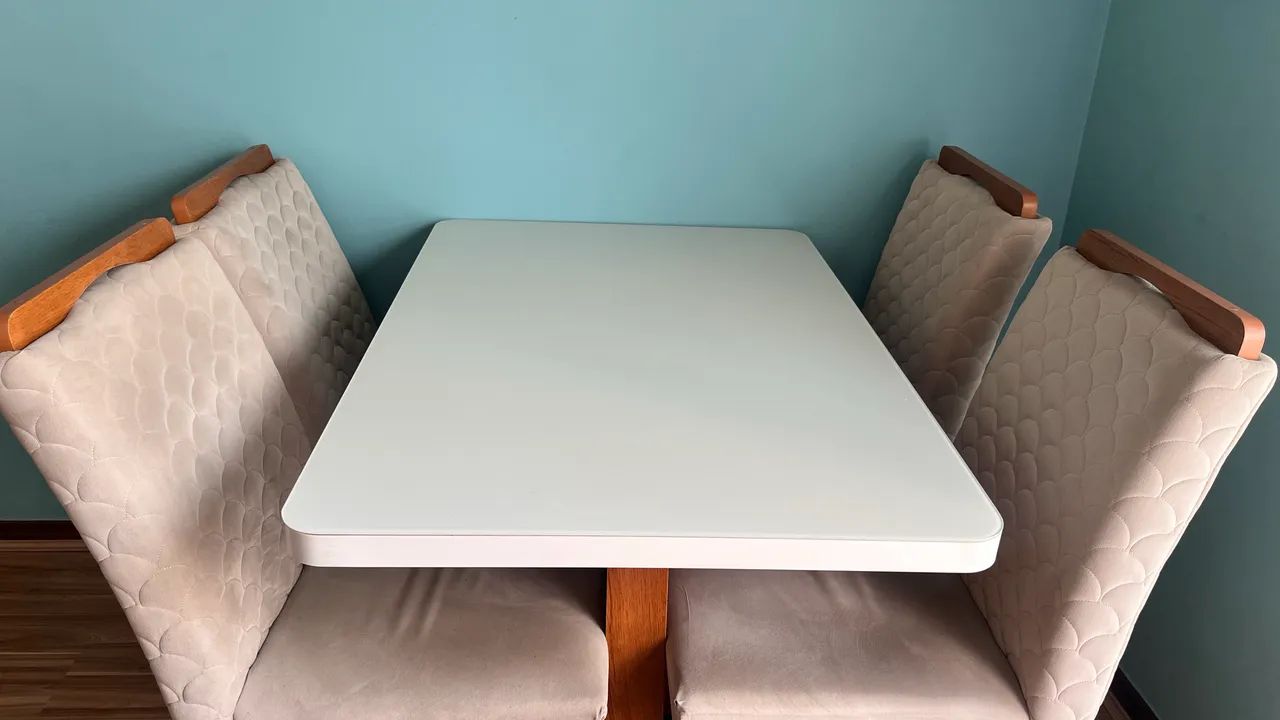Mesa de jantar com 4 cadeiras - Foto 4
