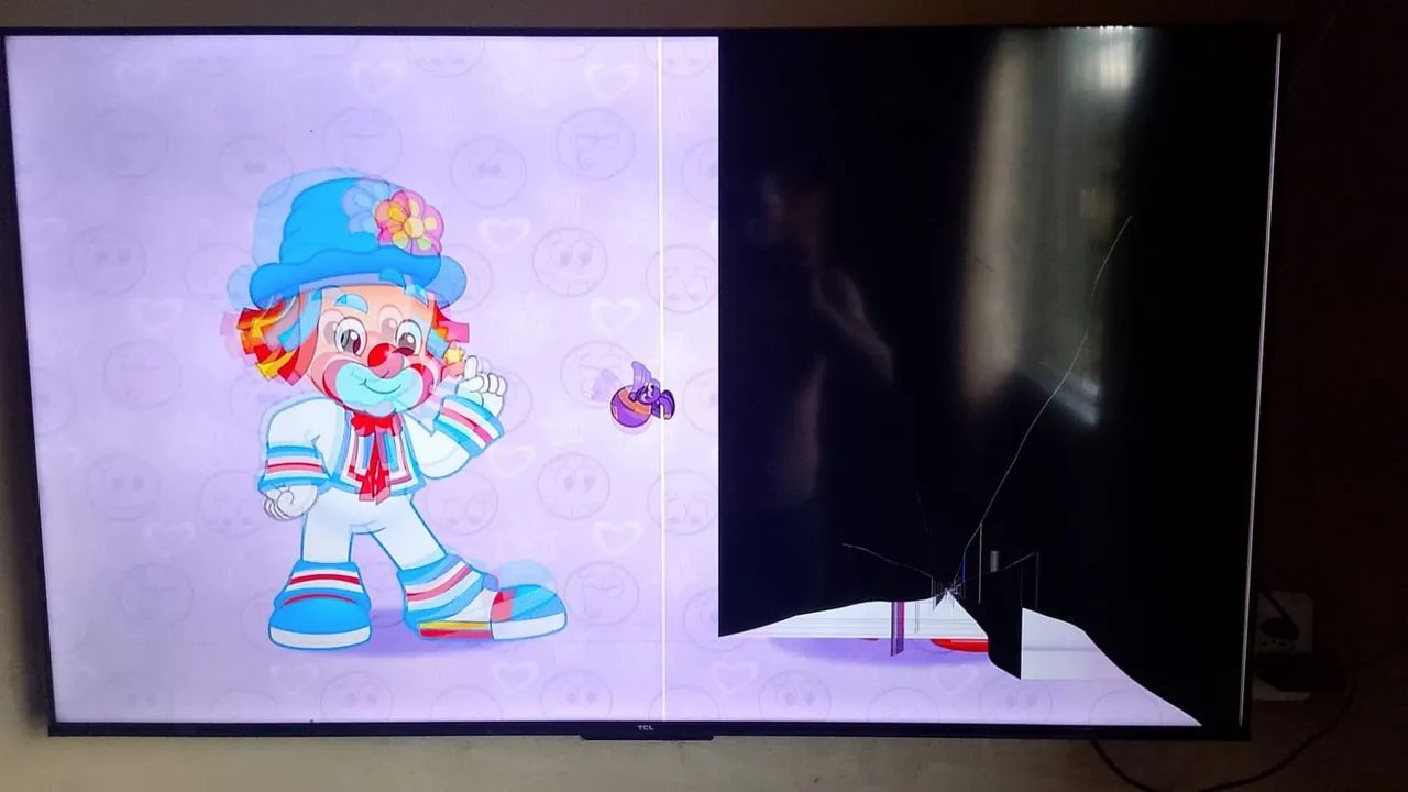 Tv TCL 55 (para retirada de peças) - Foto 4