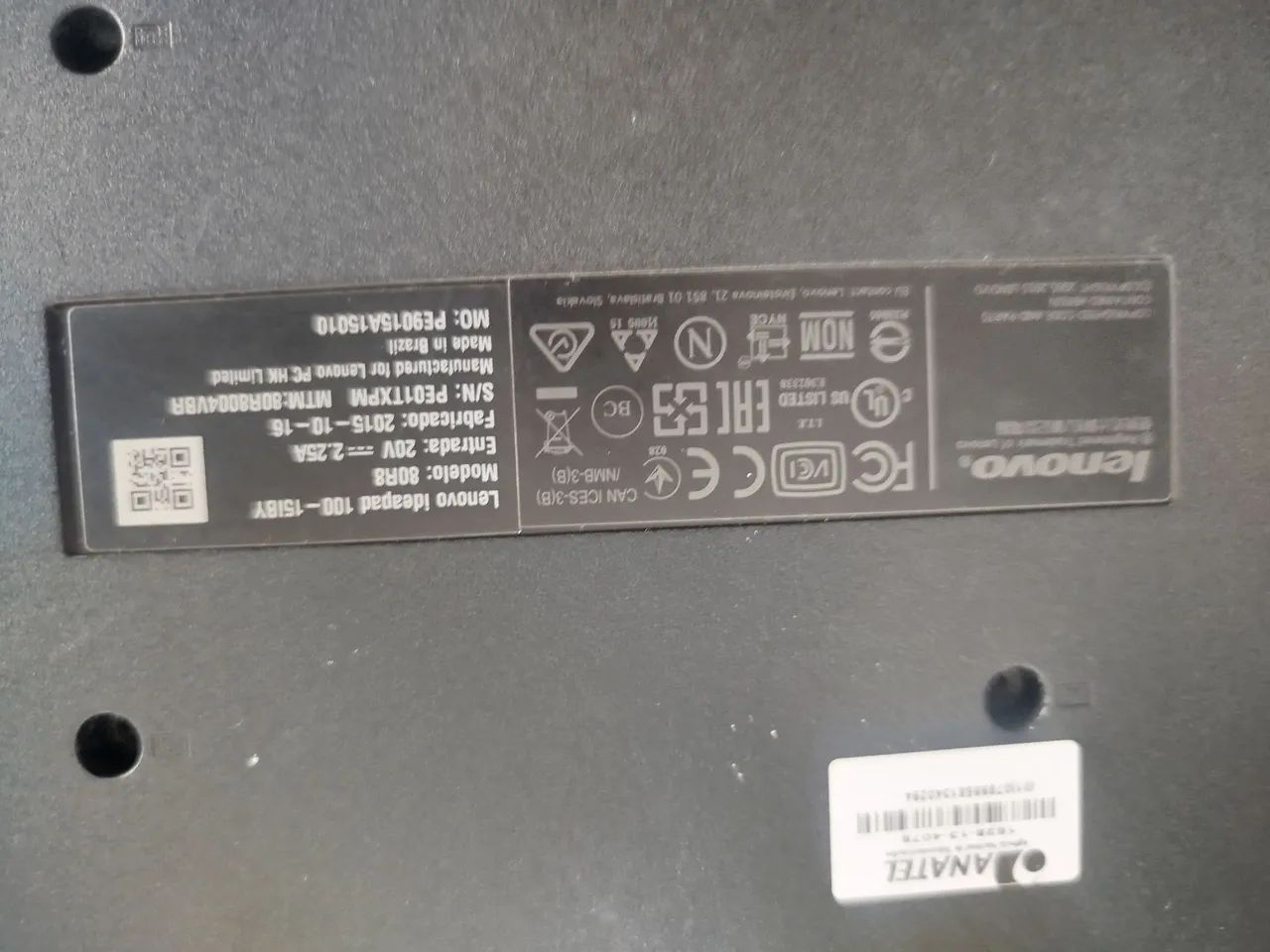 Notebook Lenovo para reparo ou retirada de peças. - Foto 3