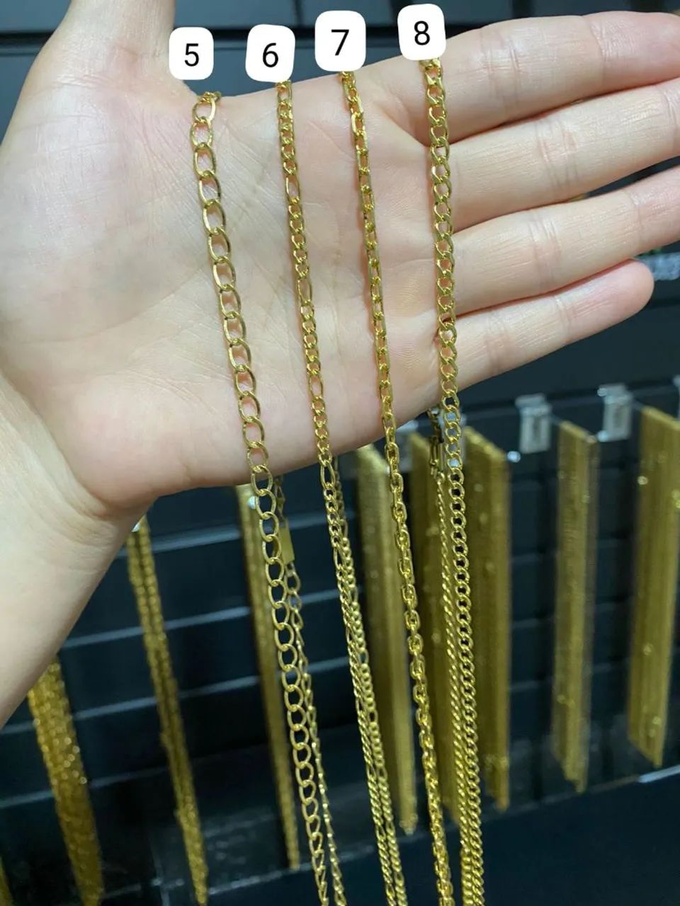 Cordão de moeda antiga  - Foto 2