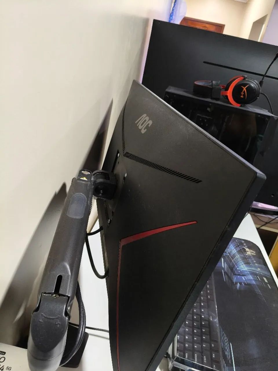 ? Monitor AOC 27? Gamer | 144Hz | Ótimo Estado | Leia a Descrição - Foto 3