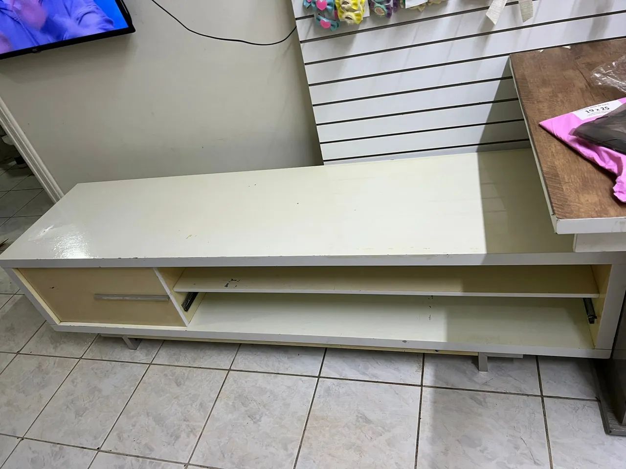 Vendo rack branco conservado  - Foto 4
