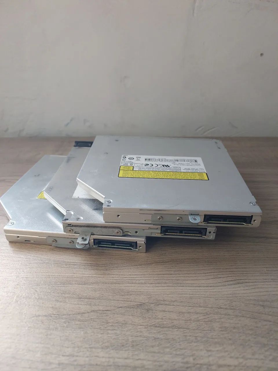Kit com 3 unidades de leitor/gravador de CD/DVD para notebook. - Foto 3