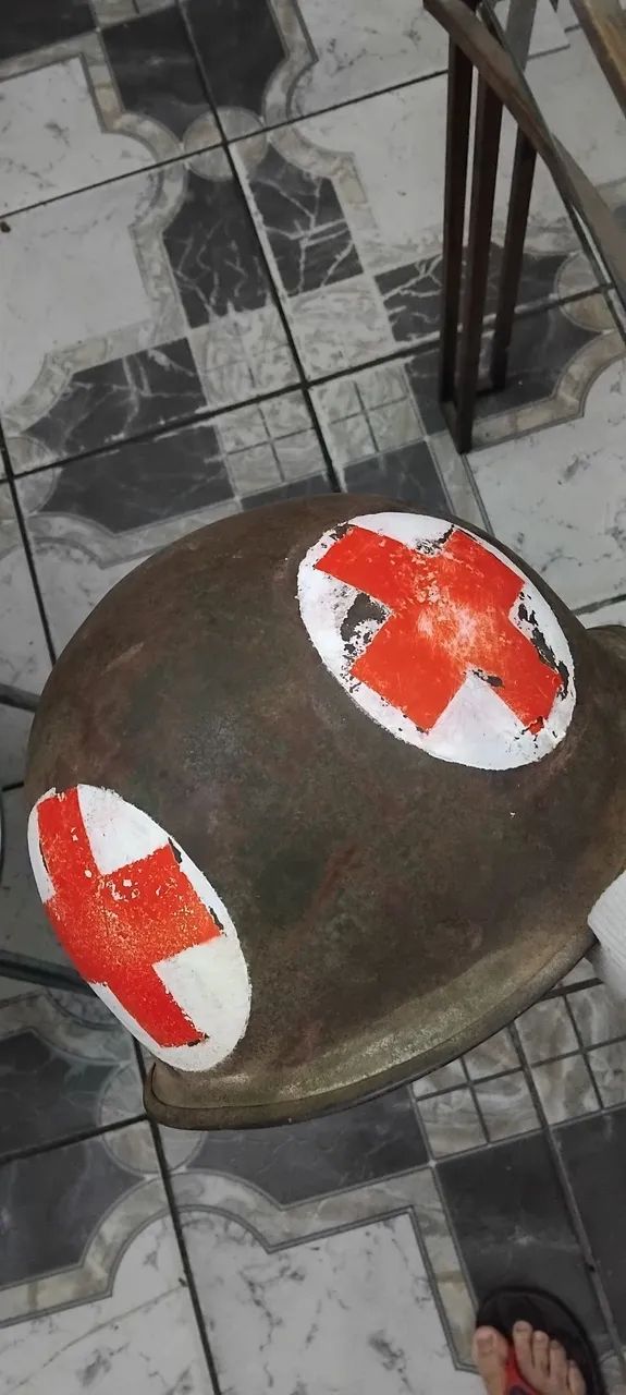 Capacete de aço padioleiro - Foto 4