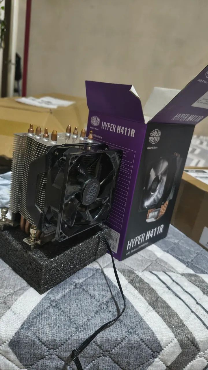 Processador Ryzen Pro 4350G + Cooler master Hyper H411R - Foto 4