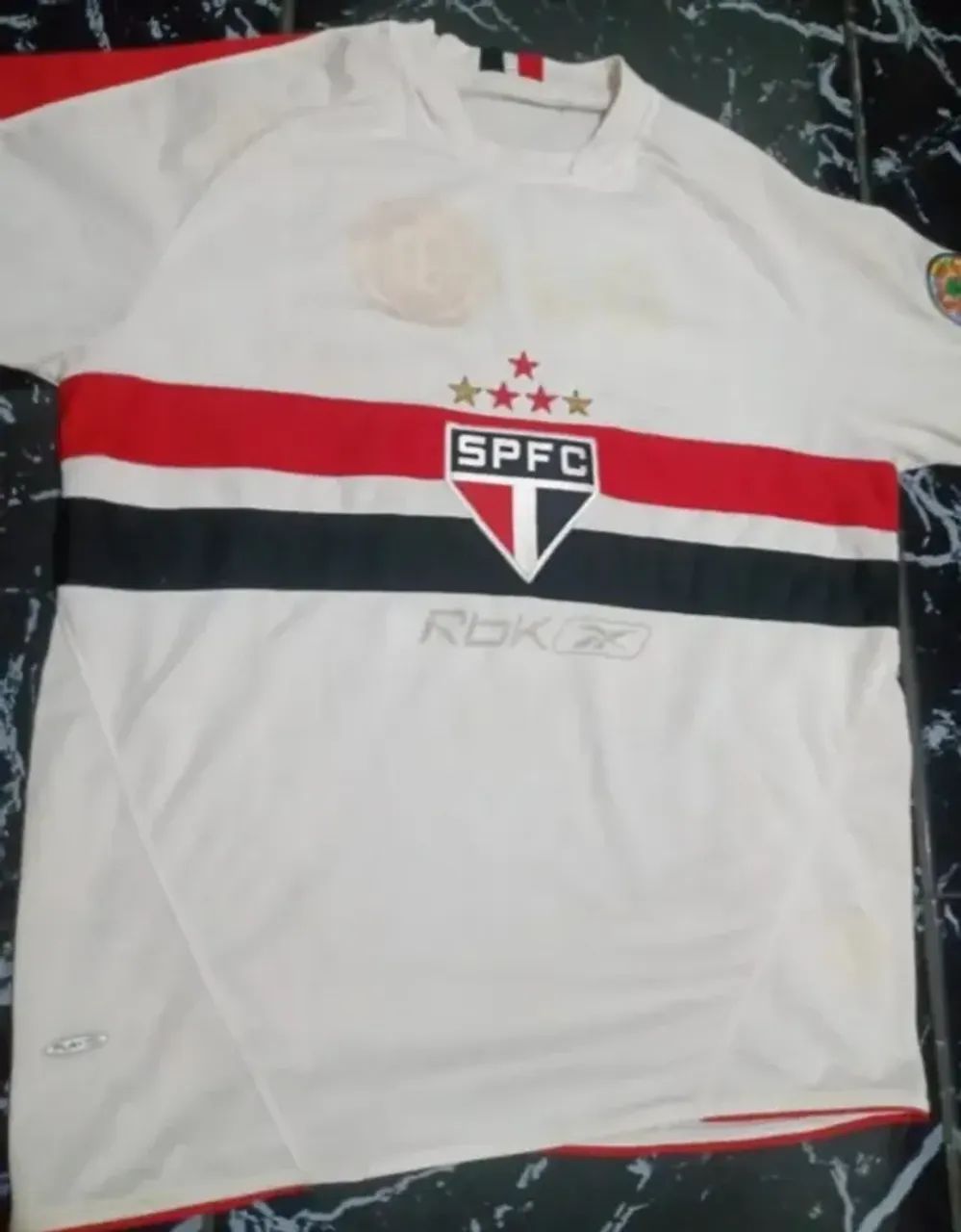 Camisa São Paulo Patch Libertadores 2005