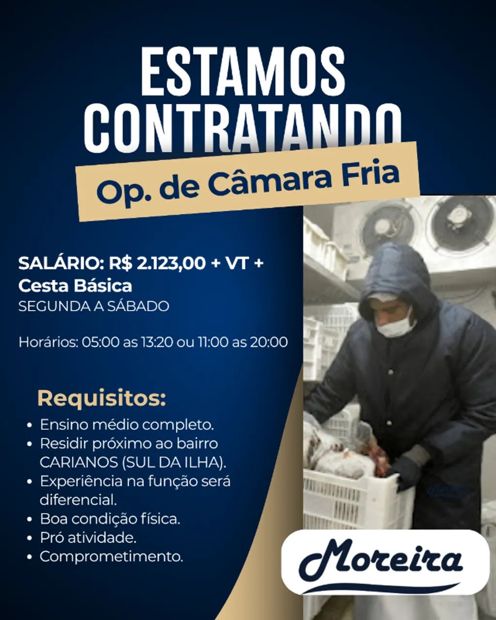 Operador de Câmara Fria 
