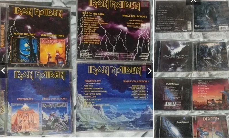 Coleção Iron Maiden CD'S RAROS 40DE - Foto 5