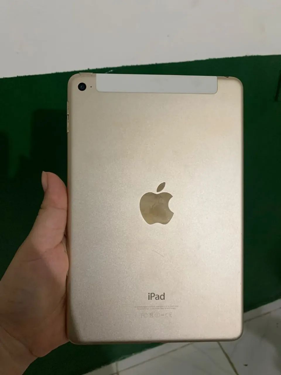 iPad mini 4 128GB Wi-Fi +Cellular ゴールド iPad mini 4 128GB Cellular ? Dourado - Tablets e E-Readers