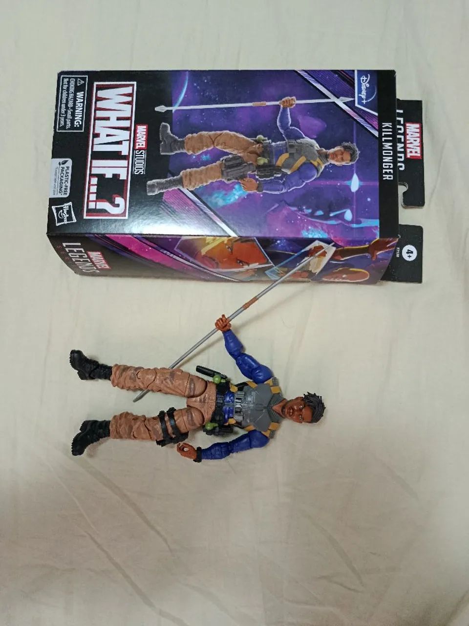 Marvel legends what if Killmonger Pantera Negra novo